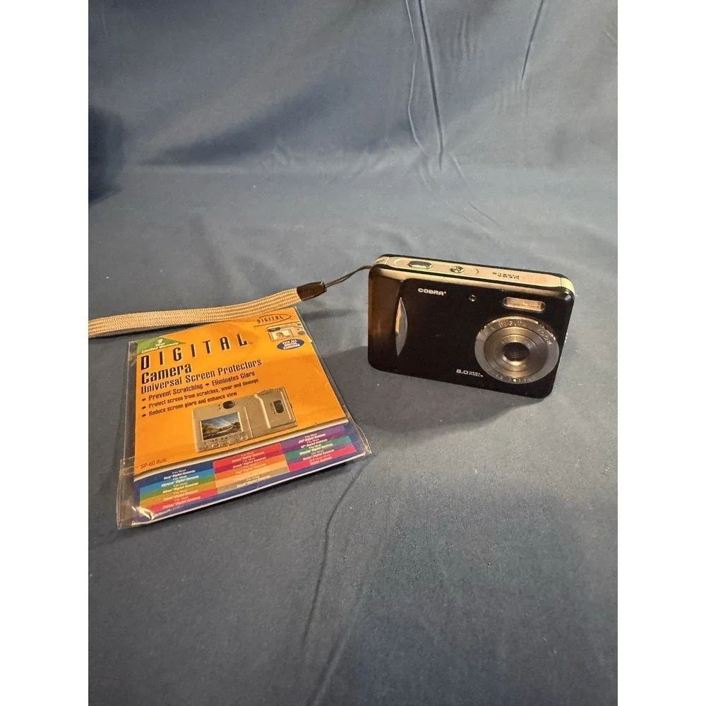 Digital Camera,  Cobra #DC8650 Tested  With Screen Protectors